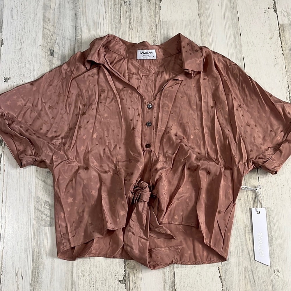 Sam & Lavi Star Blouse Size Small. NWT